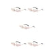 thumbnail image 3 of Gafas De Sol De Llama Qarigey Moda Sin Marco Multicolor, 3 of 6