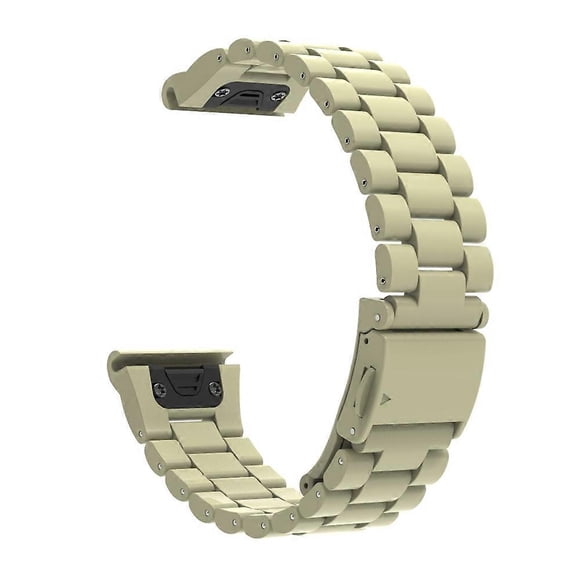 QuickFit 20mm Watch Band For Garmin Fenix 7S Pro 7S 6S Pro 6S Plastic Three-Bead Wrist Strap - Light