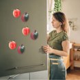 thumbnail image 5 of Un conjunto de pegatinas con mensajes de verduras y frutas pegatinas tridimensionales 3D para refrigerador de PVC de frutas, 5 of 5