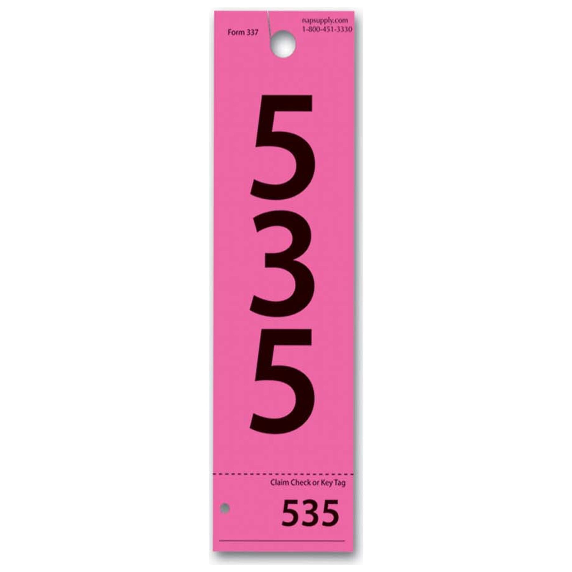 Auto Service ID Hang Tag - Pack of 1,000
