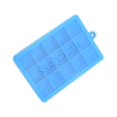 thumbnail image 4 of Home Ice Cube Tray Molds with Lid Silicone Reusable Squared Cubes Cream Moulds Removable Freezer Maker Kitchen Making Light Blue, 4 of 7