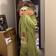 thumbnail image 5 of RFQWOVSR Funny Plush Hooded Pajama Set Unisex Sleepwear Loungewear for Family Fun & Relaxation 8-10 Years, 5 of 7