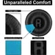 thumbnail image 4 of Almohadillas para los oídos (negras) Almohadillas de espuma compatibles con auriculares JBL T500BT T450BT TUNE600BTNC, 4 of 5