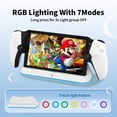 thumbnail image 3 of Charging Stand for PlayStation Portal, Enhanced Stability Charger Dock or Station with On/Off RGB Light and Type-C Cable, Pogo Pin Adapter and 30° Comfort Angle Design for PS Portal (White), 3 of 7