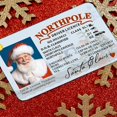 thumbnail image 3 of 3Pcs Santa Lost Driver‘S License Card Diy Santa Lost Id Card Santa License Christmas Tree Decor, 3 of 8