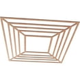 thumbnail image 2 of 38"OD x 14"ID x 1/4"T Raven Wood Fretwork Pierced Ceiling Medallion, Cherry, 2 of 3