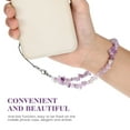 thumbnail image 5 of Abalorio para teléfono con piedras de cristal naturales, cordón para teléfono celular, correa de muñeca, cadena antipérdida, accesorio de pulsera, 5 of 5