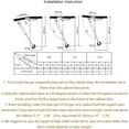 thumbnail image 4 of 100N /22lb Gas Struts for Heavy Lid, Soft Open Gas Strut Gas Spring Gas Shocks Lift Supports, Safety Lift Support Lid Hinge for Cabinets Toy Box, Pack of 2, 4 of 5
