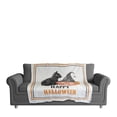 thumbnail image 2 of Creative Products Happy Halloween Cat and Pumpkin 50x60 Coral Fleece Blanket, 2 of 3