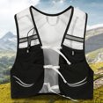 thumbnail image 3 of Hydration Vest Running Bag Ultralight Breathable For Sport Supplies (Black), 3 of 8