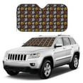 thumbnail image 4 of Bingfone Pumpkin And Flying Bat Car Windshield Sunshade,Sun Foldable Sun Shield Sun Visor for Car - Small, 4 of 8