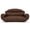 Brown, variant on LeisureMod 2-Person Egg-Swing Chair Cushion in Oxford Fabric with Cotton Filling Quick-Drying Removable Cover for Modern Home, Patio, Garden in Charcoal