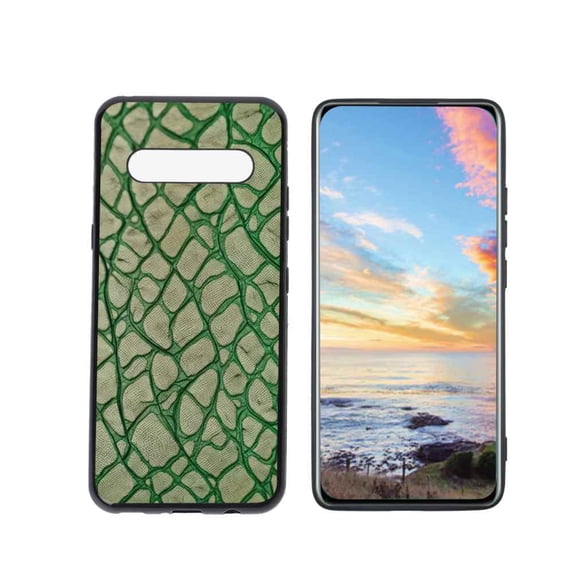 Compatible with LG V60 ThinQ 5G Phone Case, Snake-Skin-2 Case Men Women, Flexible Silicone Shockproof Case for LG V60 ThinQ 5G