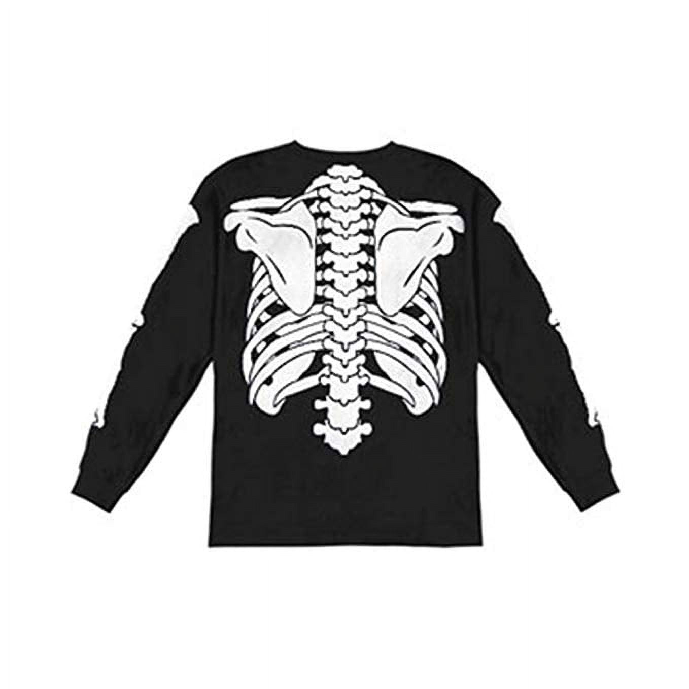 Misfits Glow In The Dark Skeleton Long Sleeve Shirt Danzig