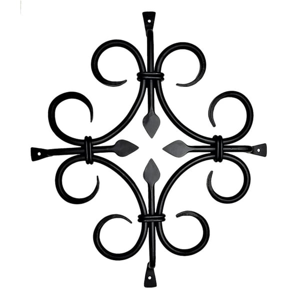 PRIMA Decorative Hardware Gate Speakeasy Grille - Iron Ornamental Design 112