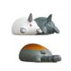 thumbnail image 3 of Paquete de 4 imanes de nevera de gato para la escuela, aula, oficina, divertido gatito, decoración de cocina, imanes de nevera, adorno perfecto para pizarra, tarjeta, notas, calendario, imanes, 3 of 4