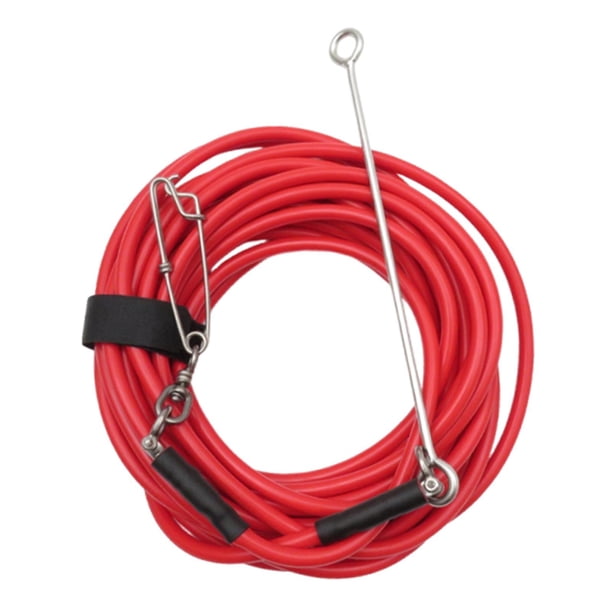 Línea de flotación para pesca submarina Línea flotante Cuerda Accesorios Profesional Acero inoxidable 10 metros