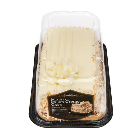 Marketside Decadent Italian Creme Cake, 35oz