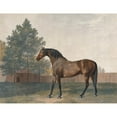 thumbnail image 2 of George Stubbs 24x19 Black Ornate Framed Double Matted Museum Art Print Titled: Anvil (1794), 2 of 5