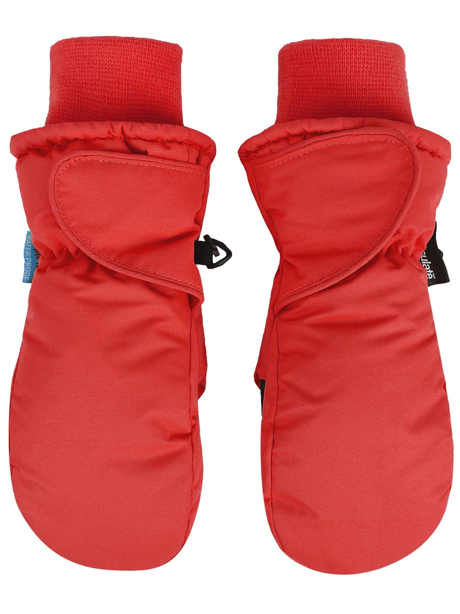 Toddler's 3M Thinsulate Waterproof Winter Sports Snow Ski Mittens, Red