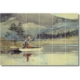 thumbnail image 1 of Ceramic Tile Mural-Winslow Homer Country Painting 410. 72" w x 48" h using (24) 12 x 12 ceramic tiles, 1 of 3