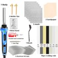 thumbnail image 3 of Yeacher 100W Plastic Welding kit,2-in-1 Plastic Welder & Soldering Iron Gun, 3-Speed Temperature Control Soldering, 3 of 7