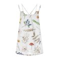 thumbnail image 3 of ICHUANYI Clearance Women's Fashion Solid Color V-neck Comfortable Loose T-shirt Sleeveless Blouse Casual Tops(Green, XL) ICHUANYI WER2023081504609, 3 of 4
