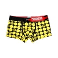 thumbnail image 2 of HUPOM Men'S Underwear Underwear For Men Pack Low waist Elastic Waist Printed Briefs Yellow L, 2 of 4