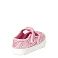 thumbnail image 3 of Wonder Nation Glitter T-Strap Sneaker (Toddler Girls), 3 of 6