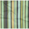 thumbnail image 4 of oneOone Organic Cotton Poplin Twill Fabric Multicolor Stripe Printed Craft Fabric BTY 42 Inch Wide, 4 of 4