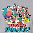 thumbnail image 3 of Mickey & Friends - Mickey & Friends Welcome - Juniors Cropped Cotton Blend T-Shirt, 3 of 5