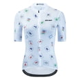 thumbnail image 3 of Camiseta de ciclismo Gicaer para mujer, manga corta, ropa de ciclismo Pro Air, ropa de ciclismo MTB, ajuste de carrera, ligera, secado rápido, 3 of 5