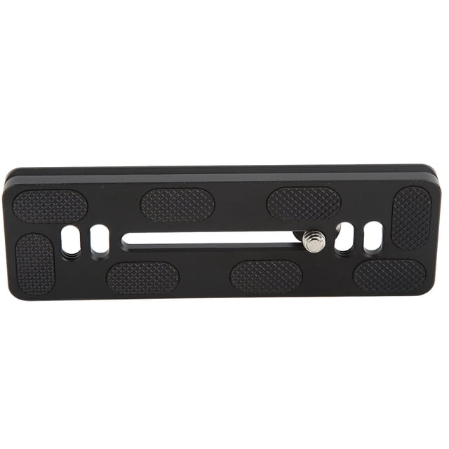 Universal Quick Release Plate, Quick Release Plate High Strength Anodized Anti Slip For Camera Tripod Ball Head 120mm