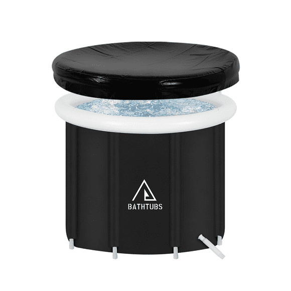 Foldable Bathtub Portable Soaking Bath Tub,Eco-Friendly Bathing Tub for Shower Stall