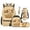 Capybara Ice Cream, variant on Binienty Running Horse 5 Piece Backpack With Matching Lunch Box For 4th Grade Girls Lightweight Book Bag With Small Lunch Bag Pencil Case Water Bottle Holder Keychain Back to School Gifts for Kids