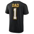 thumbnail image 3 of Men's Black Boston Bruins Father's Day #1 Dad T-Shirt, 3 of 3
