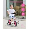 thumbnail image 3 of Ubravoo Fit 'n Joy Toddler Balance Bike,4-in-1 Starter Kids Training Bicycle,Rear Single Rod,Pink, 3 of 10