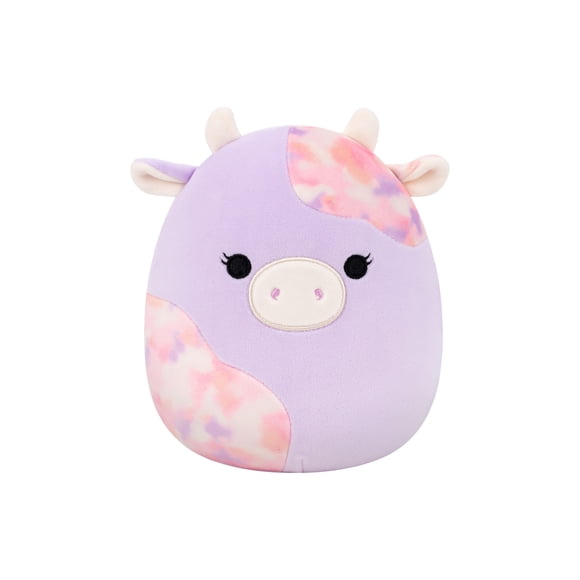 Squishmallows 7.5" Plush - Suri the Light Pink Cow With Pink Tie-Dye Spots