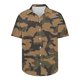 thumbnail image 4 of Camisa de los Hombres Y Conjuntos Cortos Hawaiano Tropical de Camuflaje Imprimir Manga Corta Solapa, Ligera Tela de Rebote de Cuatro Lados para la Playa Y las Vacaciones, 4 of 5