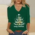 thumbnail image 2 of Christmas Sweaters for Women Trendy Oversized Sweatshirts Oversized Sweatshirt Long Sleeve Fall Dresses 2025, 2 of 5