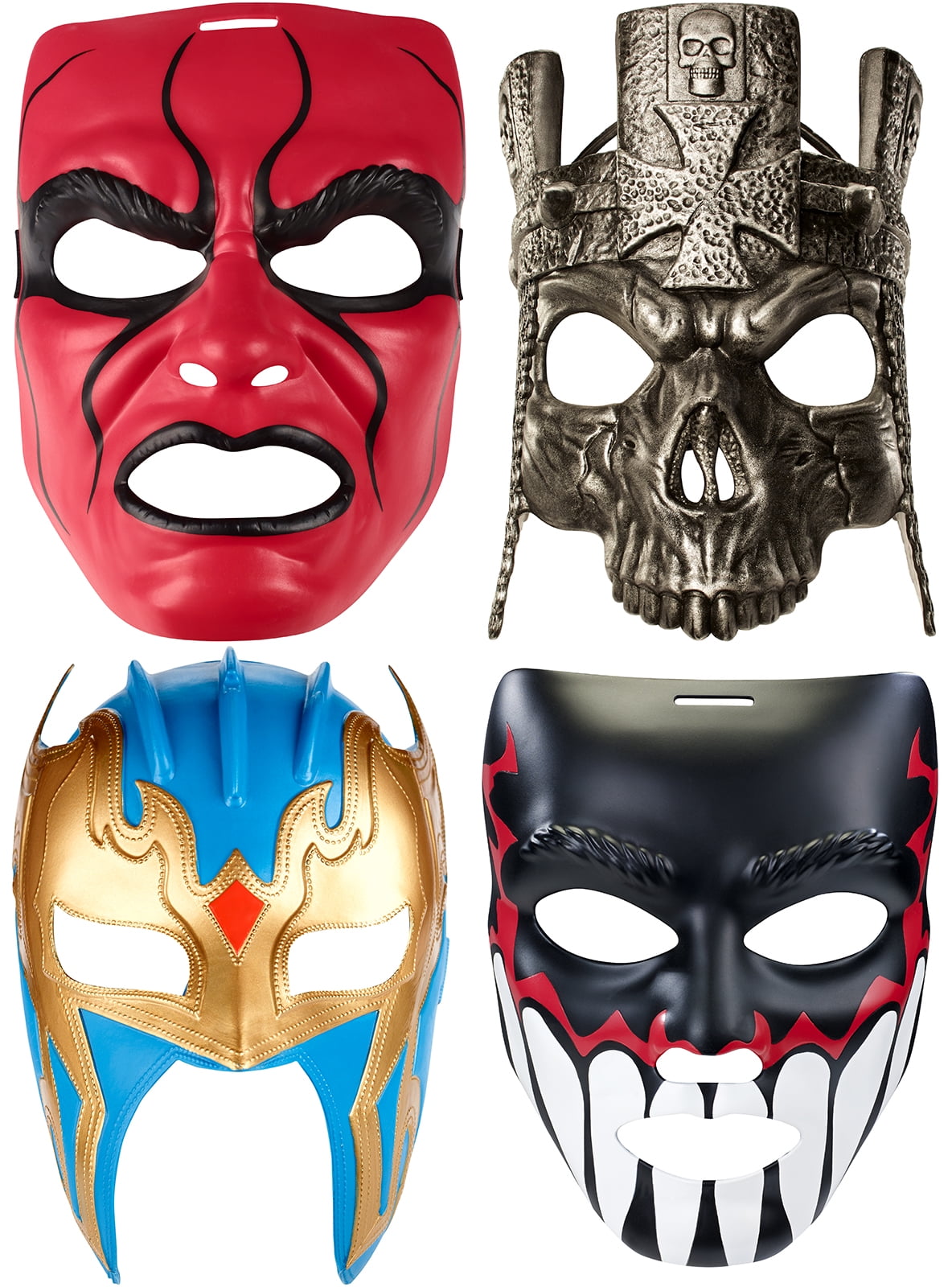 WWE Toy Masks Set of 4