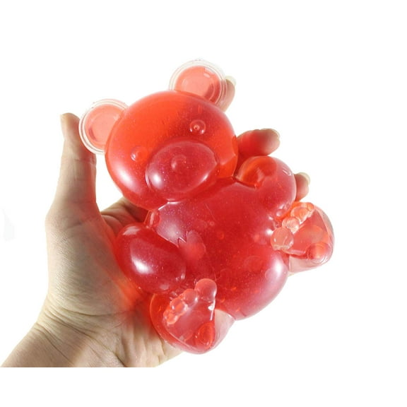 Jumbo Gummy Bear Sensory, Stress, Squeeze Giant Fidget Toy ADHD Special Needs Soothing (Random Color)