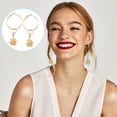 thumbnail image 6 of PATOPS 96Pcs Beading Hoop Earrings Finding, Hypoallergenic DIY Earring Round Hoop Findings for Dangle Hoop Earrings Making, 6 of 7