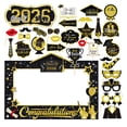thumbnail image 2 of Graduation Decorations 2026, Graduation Photo Props Set with 27.6x19.7 Inch Photo Booth Frame and Handheld Signs for Graduation Party Supplies Class of 2026, 2 of 9