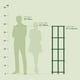 thumbnail image 5 of 5 Tier Corner Display Rack Multipurpose Shelving Unit, Dark Cherry/Black, 5 of 9