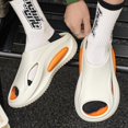 thumbnail image 5 of Men's Shower Slippers Bathroom Sandals Non Slip Pillowcases Beach Sandals Easy To Clean, 5 of 5