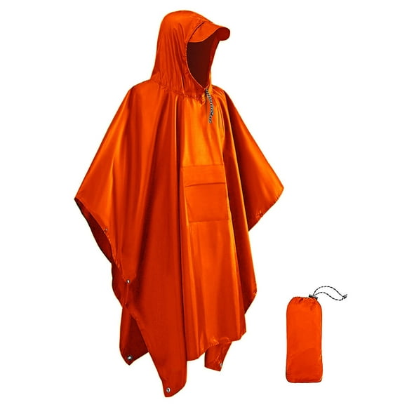 Waterproof Poncho Adult, Reusable Rain Poncho Adult Waterproof Poncho Waterproof Adult Lightweight Waterproof Raincoat