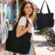 thumbnail image 1 of Nylon Tote Bag Large Capacity Shoulder Bag For Women Casual Handbag For Work School Travel Daily Use, 1 of 6
