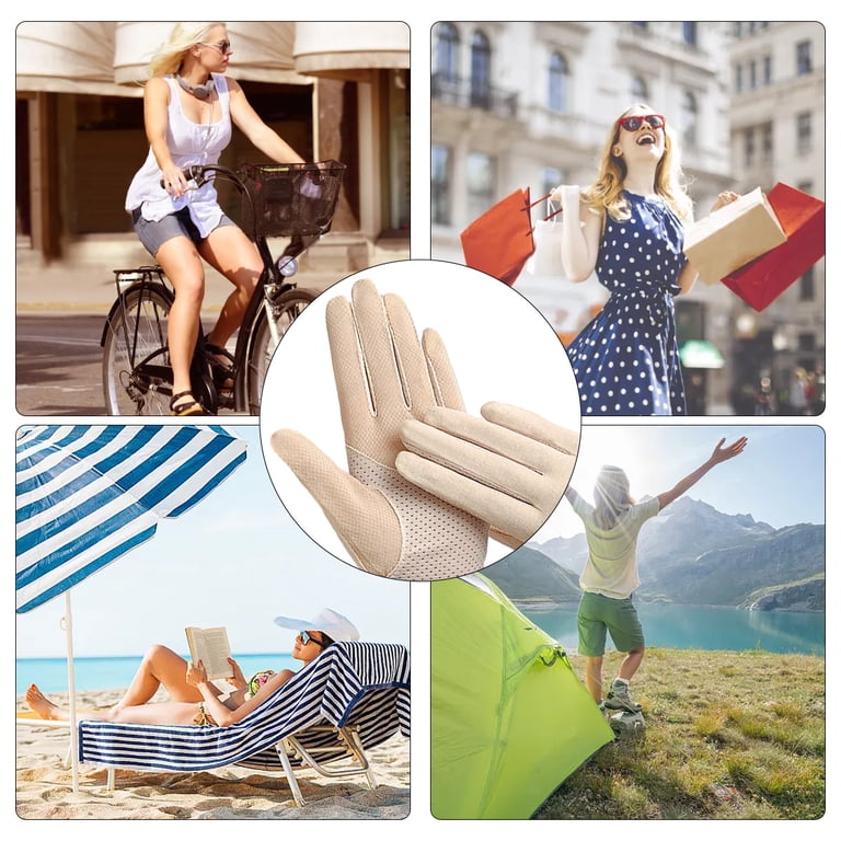 WINBOB Sunblock Gloves For Women - UV Protection Driving Gloves With Non-Slip Grip, Summer Outdoor