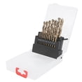 thumbnail image 1 of Juego De Brocas Helicoidales De 19 Piezas M35 Cobalt Contiene para Taladrado De Madera De Metal De Acero Inoxidable 1-10 Mm Alta Dureza Y Buena Resistencia Al Desgaste Tiene Una Larga Vida útil., 1 of 8